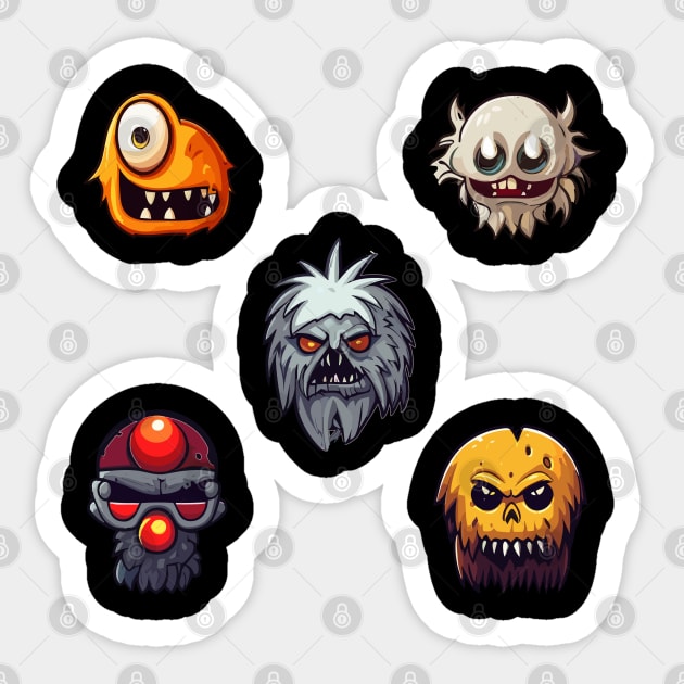 Scary Spooky Cheap Halloween Costume Sticker by DanielLiamGill